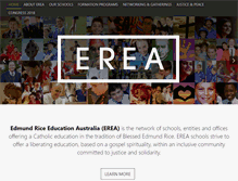 Tablet Screenshot of erea.edu.au